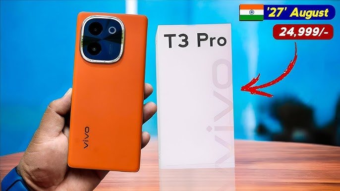 5000 mah की पावरफुल बैटरी के साथ मिल रहा Vivo T3 pro 5G, तगड़े पावर के साथ हाई ब्राइटनेस