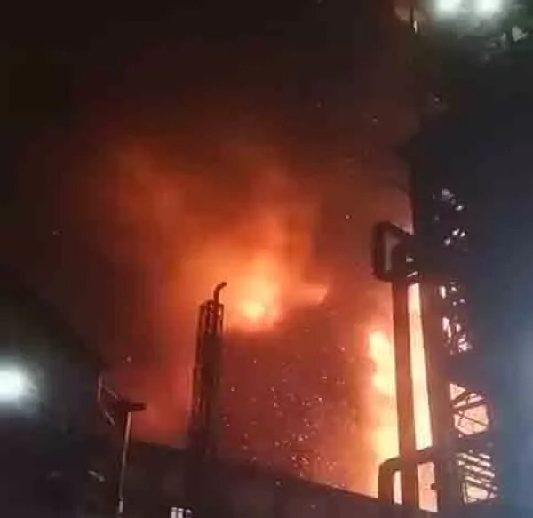 भिलाई स्टील प्लांट में बड़ा हादसा: ब्लास्ट फर्नेस-8 का वेस्ट कैचर फटा, मची अफरा-तफरी