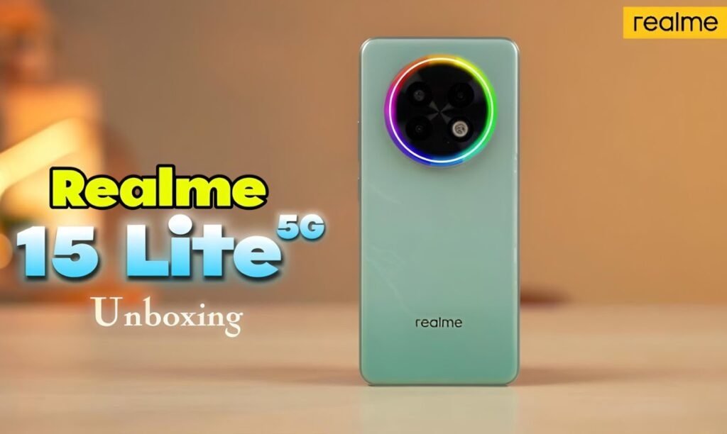 Realme 15 Lite 5G: 50MP का सेल्फी कैमरा और 5,000mAh की बैटरी के साथ आ रहा Realme 15 Lite 5G फ़ोन, देखे कीमत ?