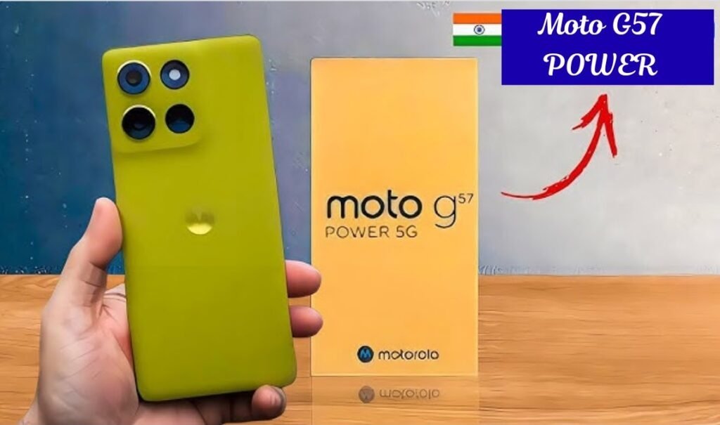 Moto G57 POWER: 7000mAh की तगड़ी बैटरी और Full HD+ डिस्प्ले Moto G57 POWER आ रहा बम्पर डिस्काउंट के साथ, देखे कीमत ?