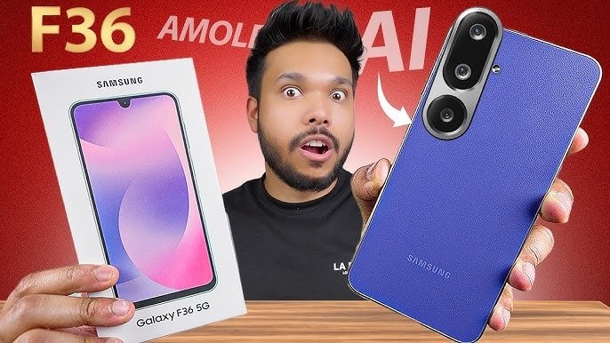 Samsung Galaxy F36 5G: Samsung ने लांच इंडिया में Galaxy F36 5G फ़ोन, मिलेंगे AI फीचर्स के साथ, देखे कीमत ?