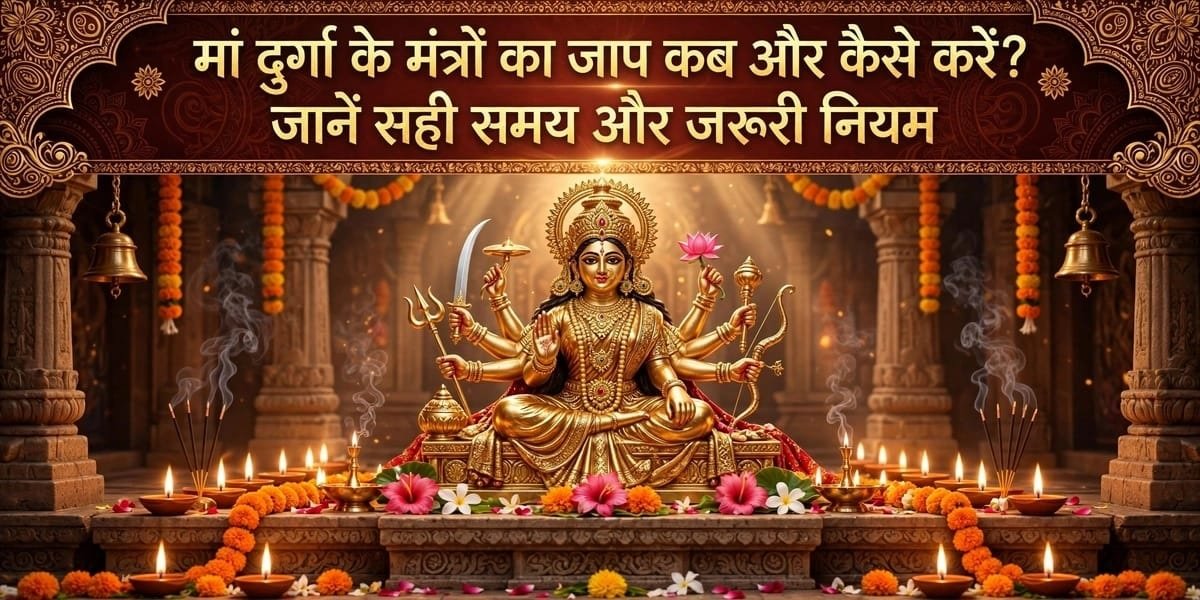 Navratri 2026: मां दुर्गा के मंत्रों का जाप कब और कैसे करें? जानें सही समय और जरूरी नियम